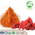 Poudre de jus de baies de Goji d&#39;approvisionnement d&#39;usine biologique sain de la Chine, poudre de jus de baies de Goji de haute qualité, extrait de goji